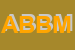 logo della ASSOCIAZIONE BERGAMASCA BANDE MUSICALI ABBM