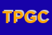 logo della TG PRODUCTION DI GIULIO CESARE TRAZZA